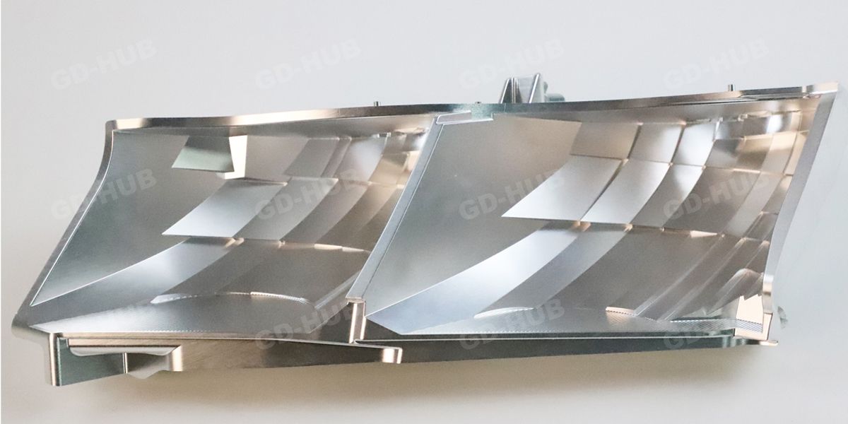 CNC Precision Machining of Automotive Light Reflector Prototypes Of GD-HUB