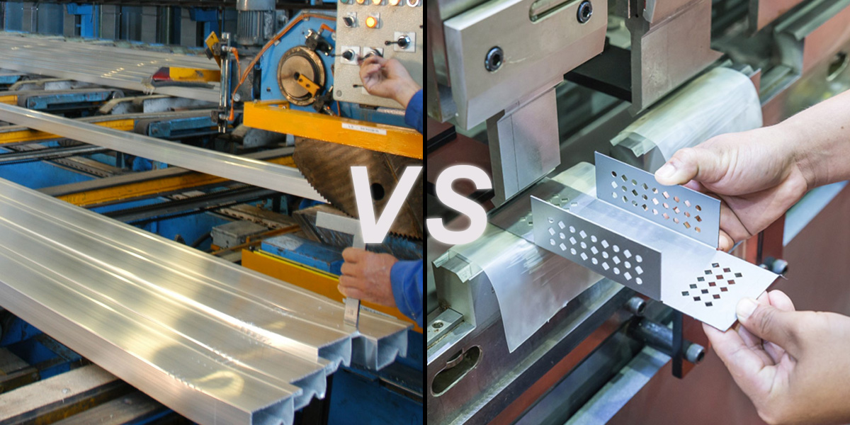 Extrusion vs Sheet Metal Fabrication: Which is Right for Your Project?cid=9