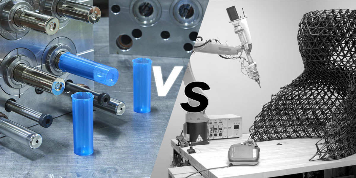 Injection Molding VS 3D Printing: Pros and Cons