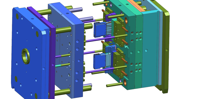 What are the steps involved in producing rapid prototypes using injection moulding?