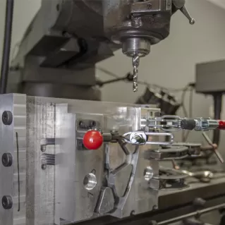 Application of injection mold tooling