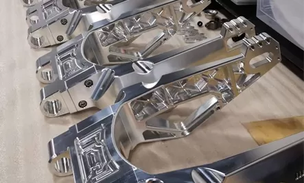 Robotic Parts With 5-axis Machining Robotic Parts With 5-axis Machining